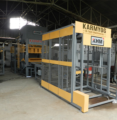 khm144hv-FULLY AUTOMATIC BRICK, BLOCK & PAVER MAKING MACHINE