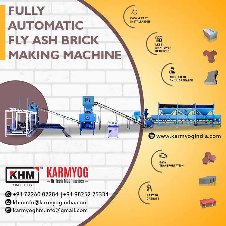 Automatic Solid Brick Making Machine