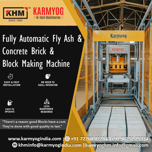 India’s best fly ash brick making machine