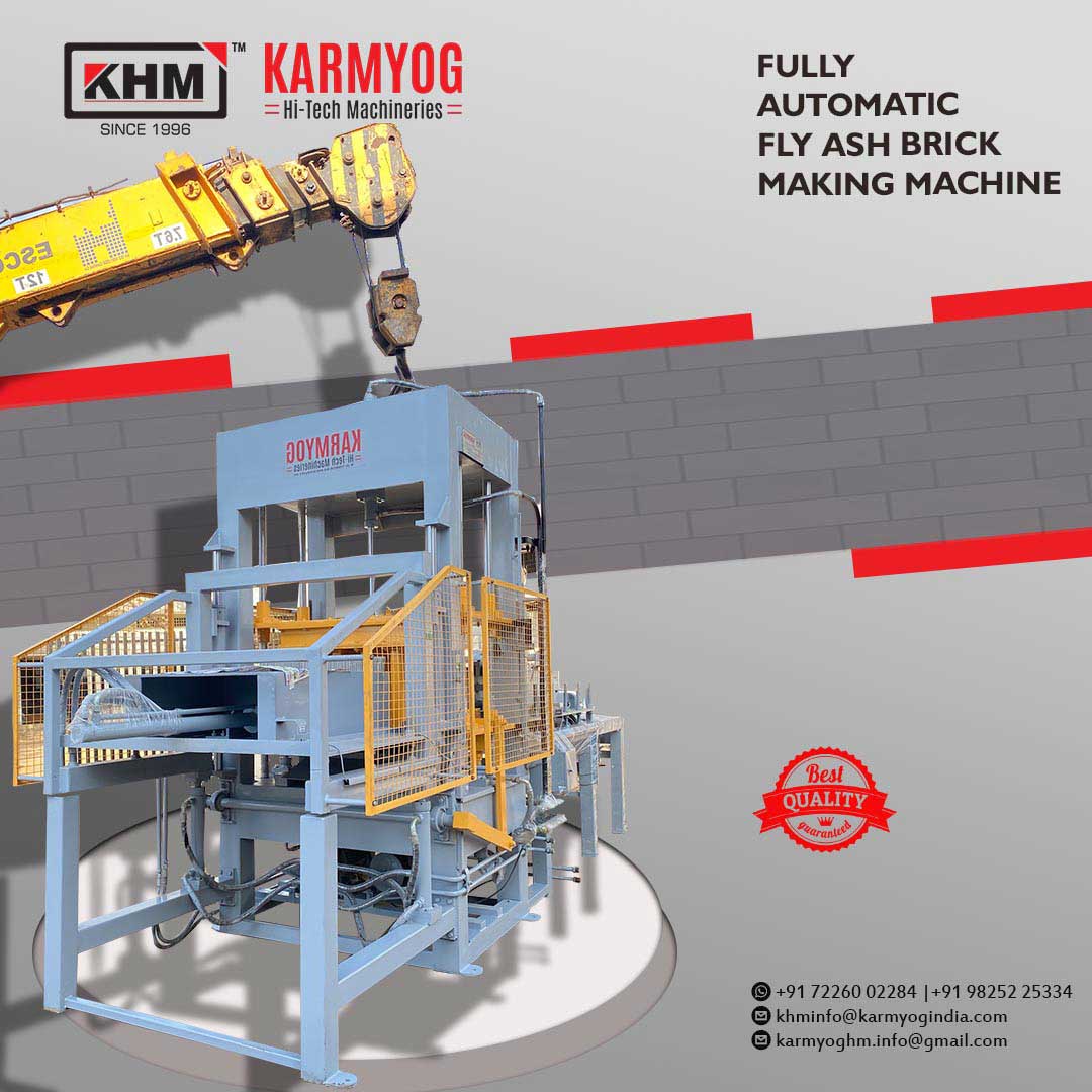 Fully Automatic Fly Ash Brick Machine