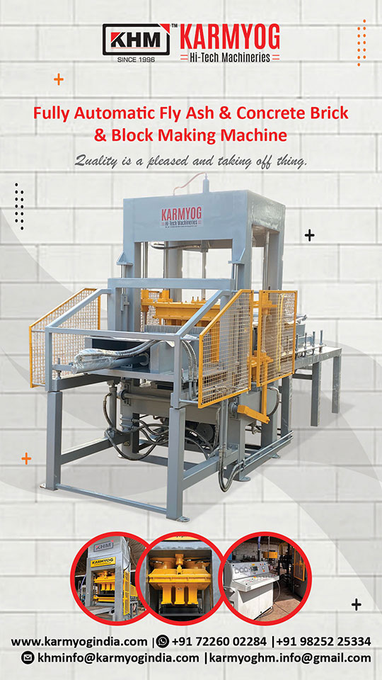 Automatic Fly Ash Brick Plant Manufacture